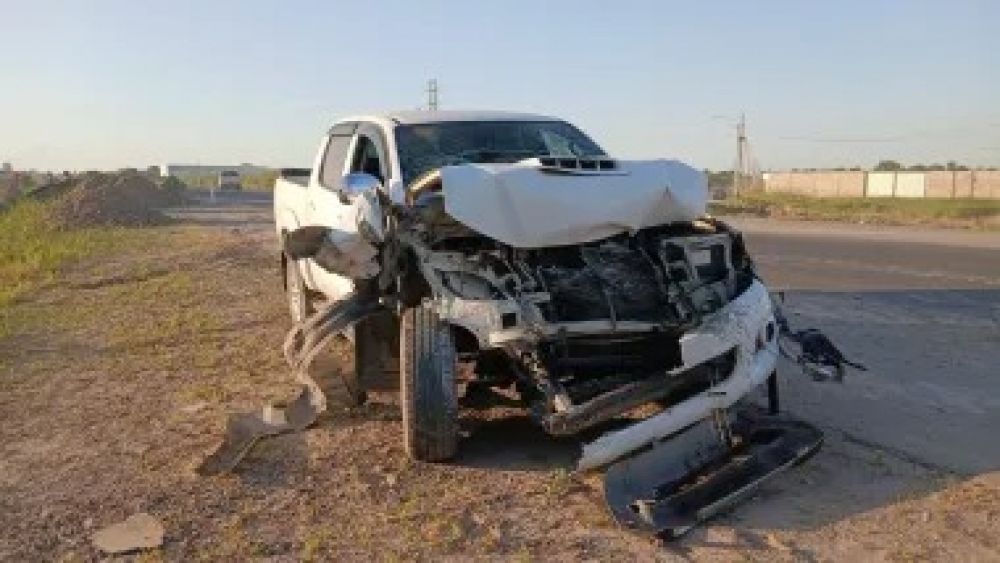 Grave siniestro  en el acceso al barrio Pirayuí