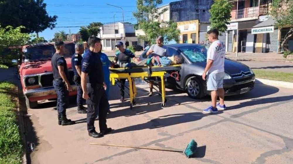 Atropellaron a un barrendero