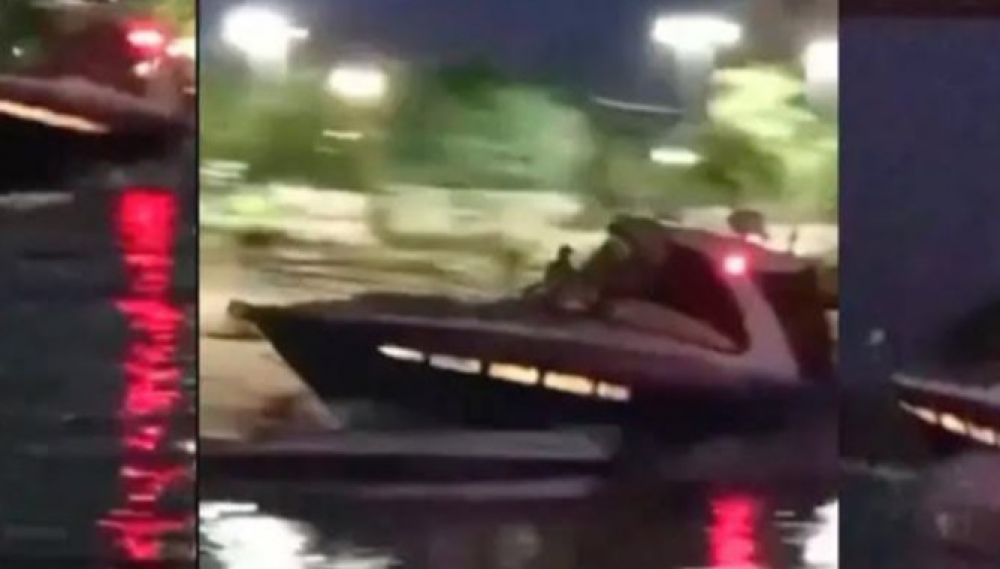 Pánico en la playa Arazaty: una lancha a toda velocidad puso en riesgo a bañistas