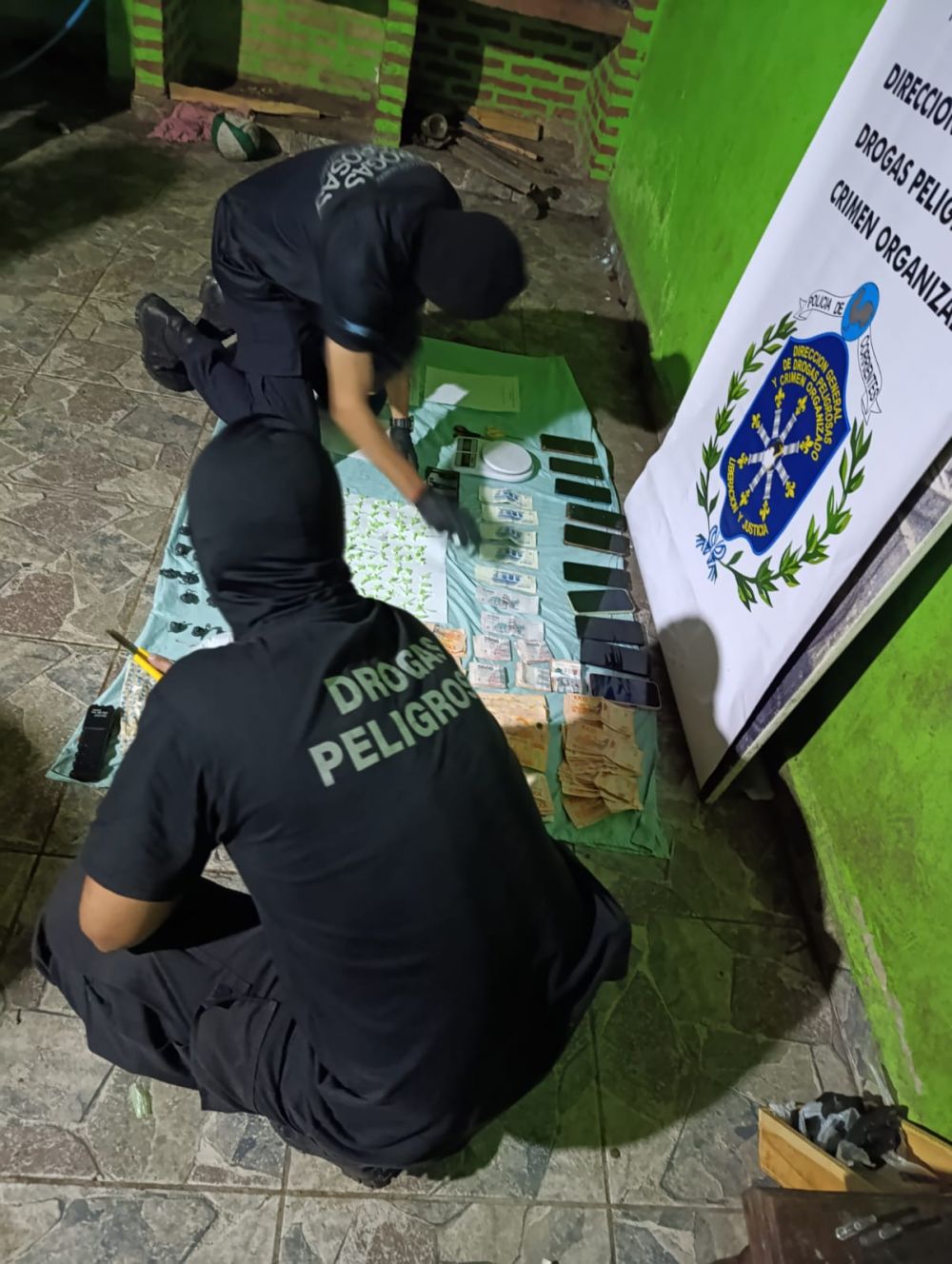 La Policía de Corrientes dio un golpe al narcomenudeo