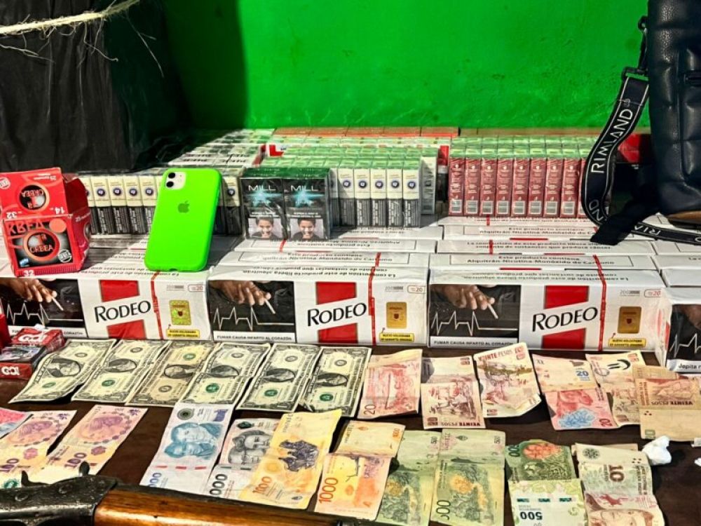 Corrientes: desbarataron un kiosco narco en el que también aceptaban dólares