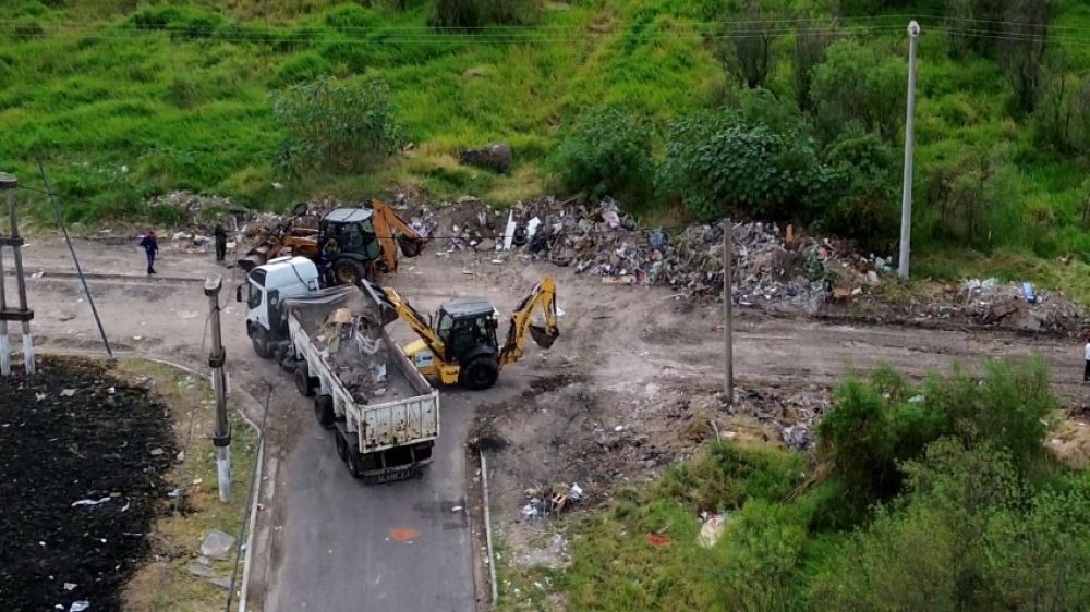 Limpieza integral en el ExAeroclub, la Municipalidad recolectó 20 camiones de residuos