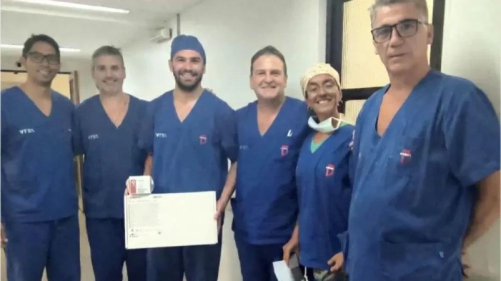 Primer implante de válvula aórtica “sin sutura” en Corrientes