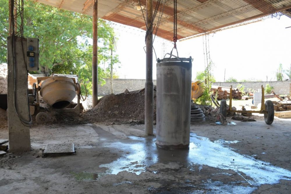 Avanzan obras pluviales para mejorar el escurrimiento del agua