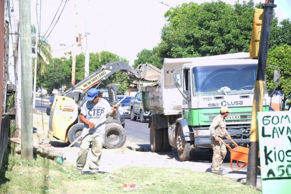 Trabajos integrales en avenidas para mejorar accesos y corredores urbanos