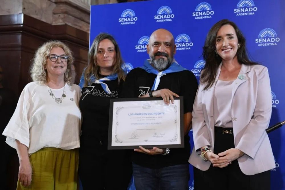 Los Ángeles del Puente recibieron el premio "Derechos Humanos 2025"