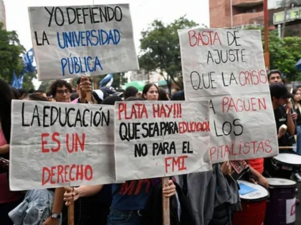 Convocan a paro nacional universitario de tres días