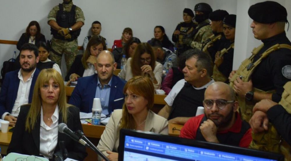 Caso Cecilia Strzyzowski: burlas de César Sena y el gesto de Marcela Acuña en la audiencia preliminar