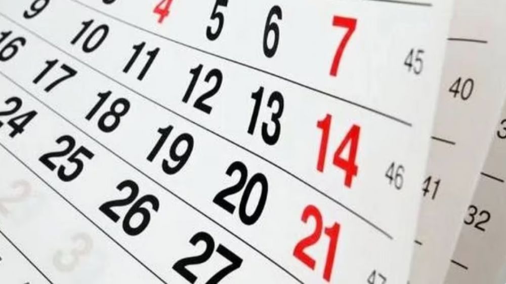 Feriados 2025: cuáles serán los días no laborables y findes extra