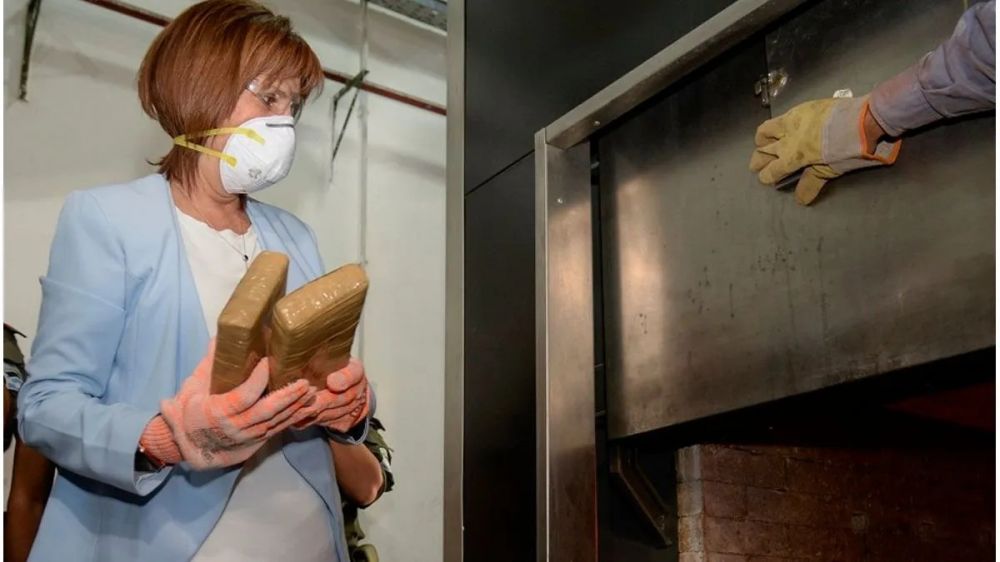 Bullrich encabezará la incineración de 2,5 toneladas de marihuana
