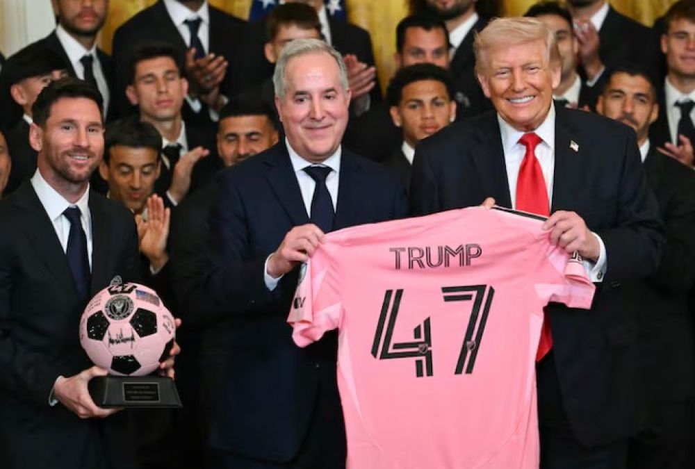Donald Trump recibió a Messi y al resto del plantel del Inter Miami en la Casa Blanca: “Soy un gran fan”
