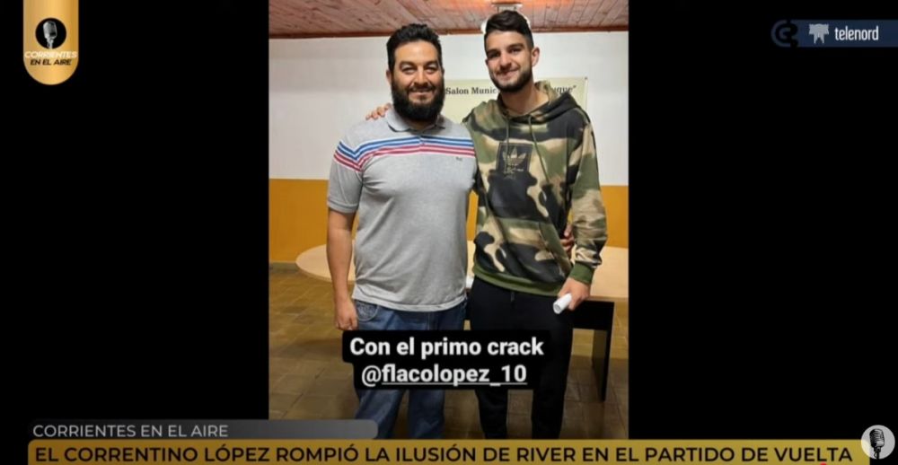 "River no quiso pagar por el pase de López"