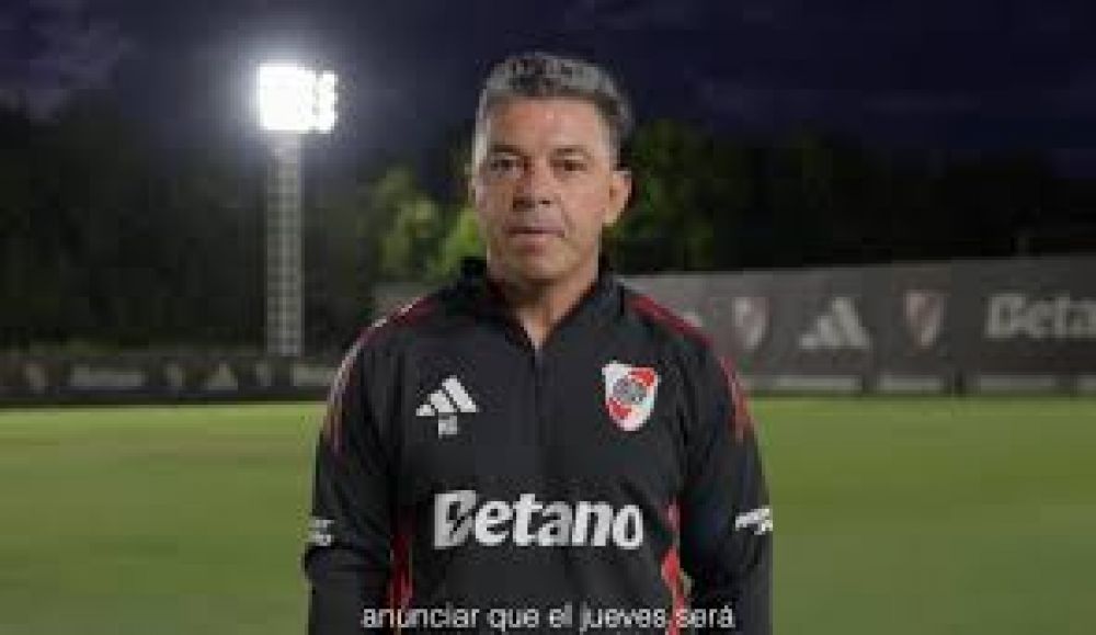 Marcelo Gallardo dejará de ser el técnico de River: el jueves dirigirá su último partido ante Banfield