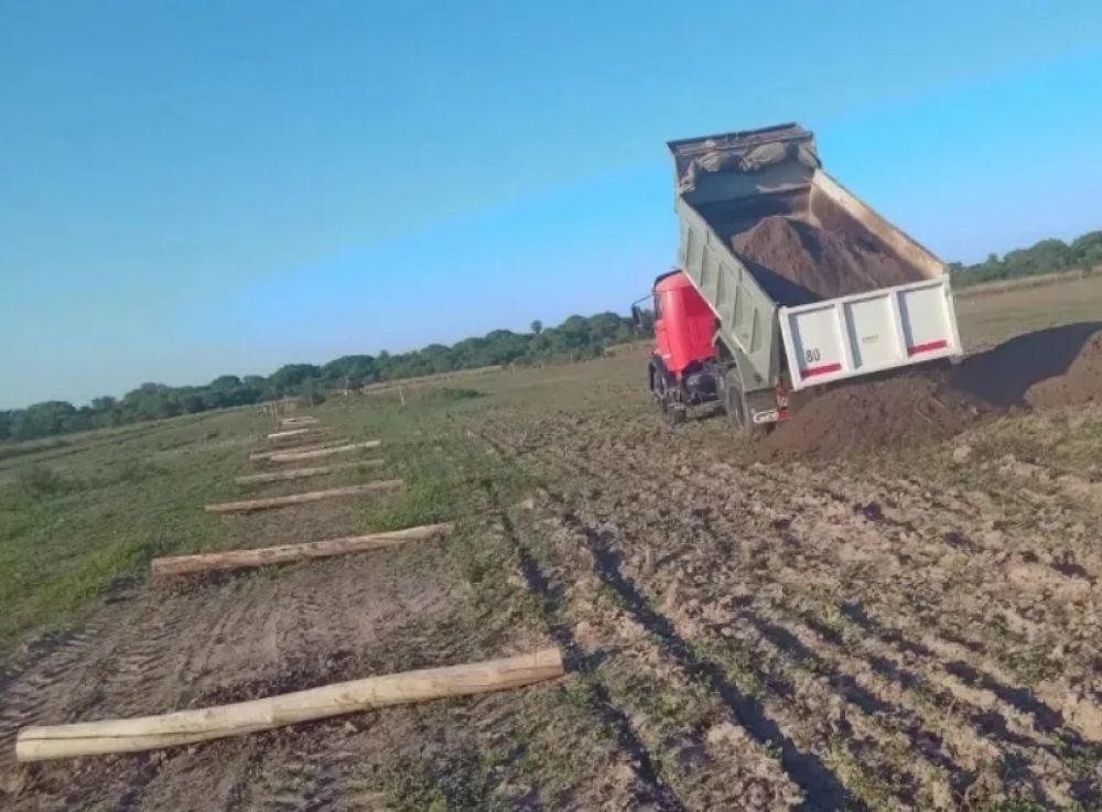 Mandiyú comenzó con la instalación del cerco perimetral