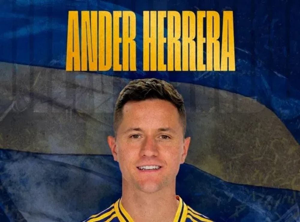 Boca anunció el fichaje de Ander Herrera