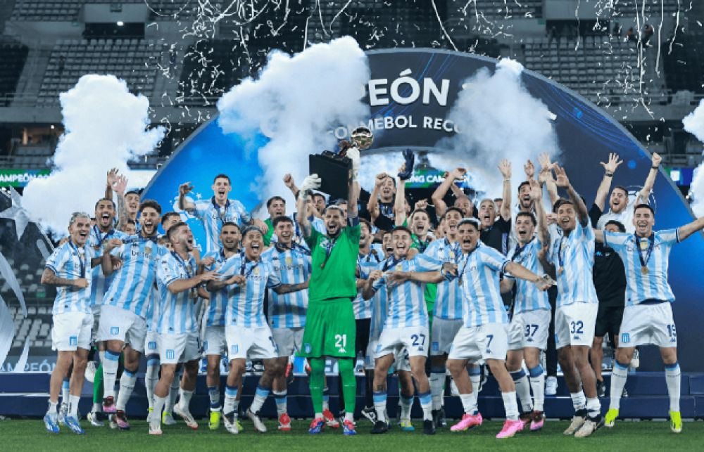 Racing ganó la Recopa Sudamericana