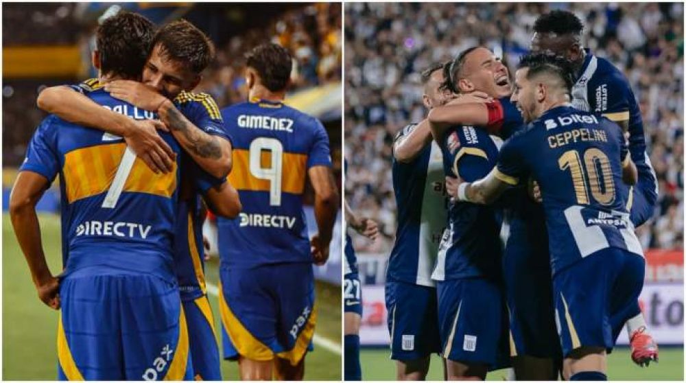 Boca enfrenta a Alianza Lima