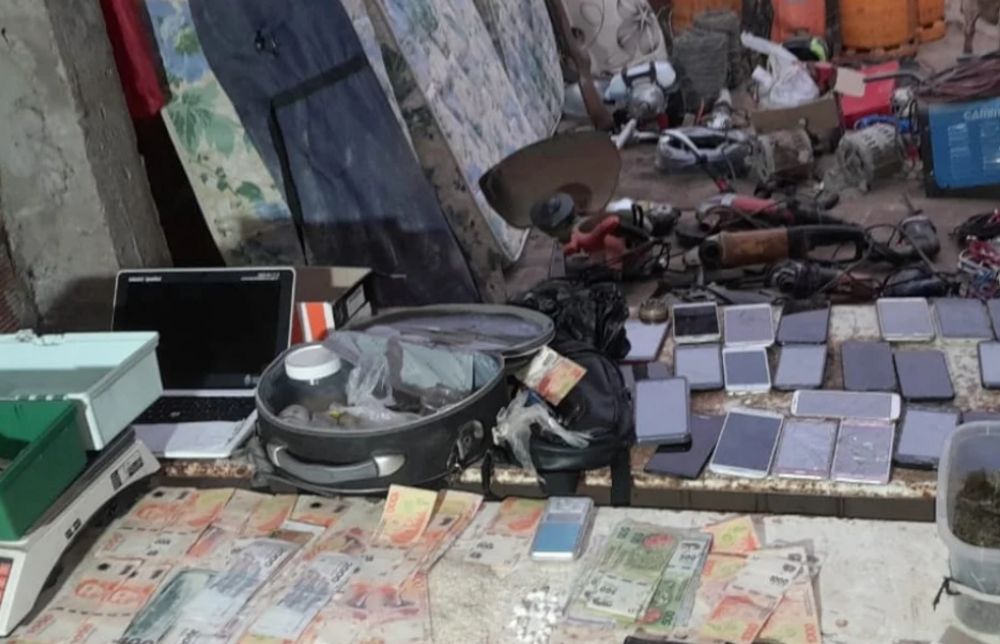 Empedrado: incautaron cocaína, plantas de marihuana y objetos robados