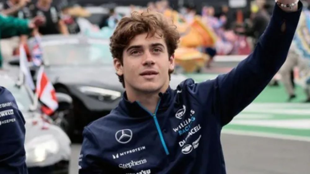 La Fórmula 1 le entregó un importante premio a Franco Colapinto