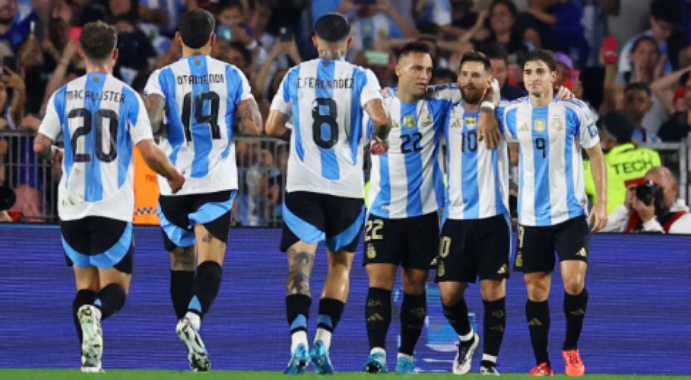 Eliminatorias: Show de goles de Argentina y triplete de Messi