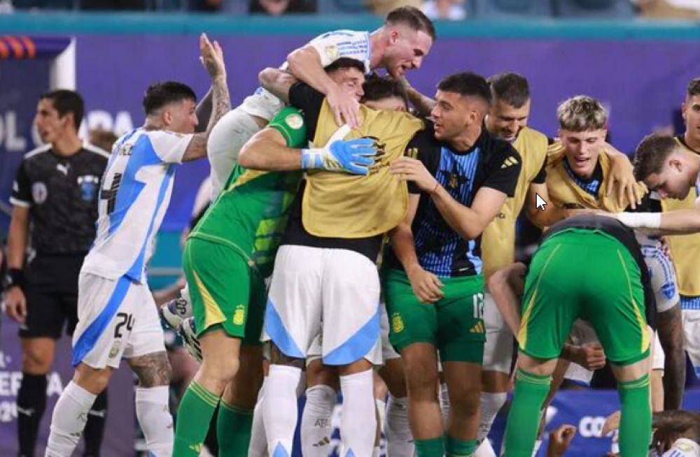 Argentina venció 1-0 a Colombia  y se consagró bicampeón de la Copa América