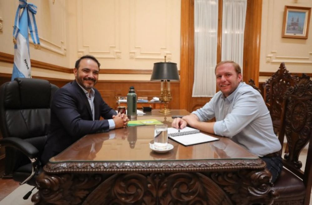 Juan Pablo Valdés se reunió con los intendentes de Ituzaingó, Goya y la Capital