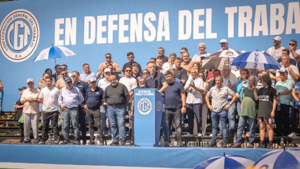 La CGT convocó a un paro general para el día en que se trate la reforma laboral en Diputados