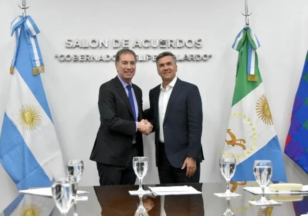 Santilli sumó el apoyo de Zdero a la reforma laboral