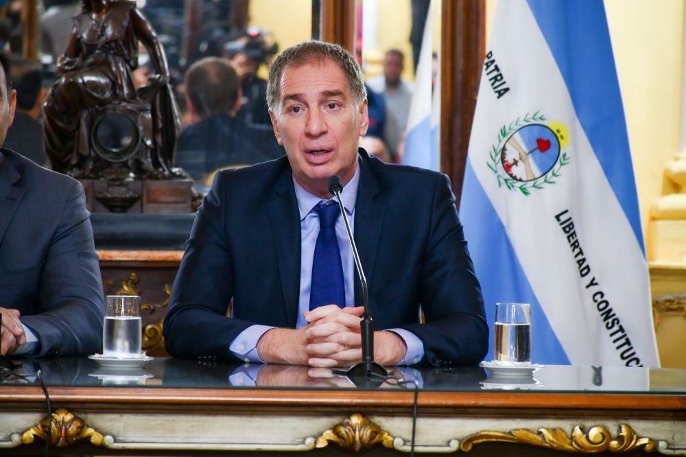 Valdés junto a Santilli: "El equilibrio fiscal es sano para todos"