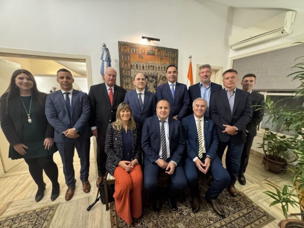 Valdés en India: la misión apunta a impulsar la forestoindustria, la ganadería y el turismo correntino