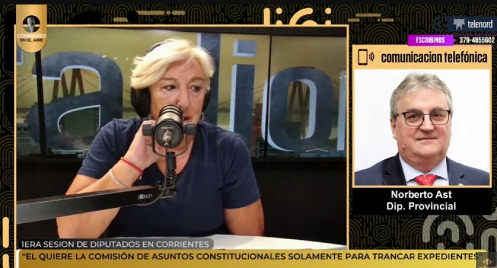Ast cuestionó a Pedro Cassani y defendió el consenso para conformar las comisiones en Diputados