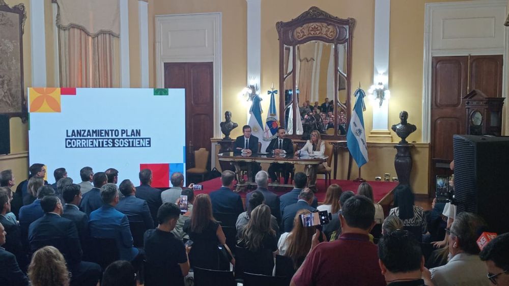 El gobernador anunció junto al Banco de Corrientes el programa “Corrientes Sostiene”