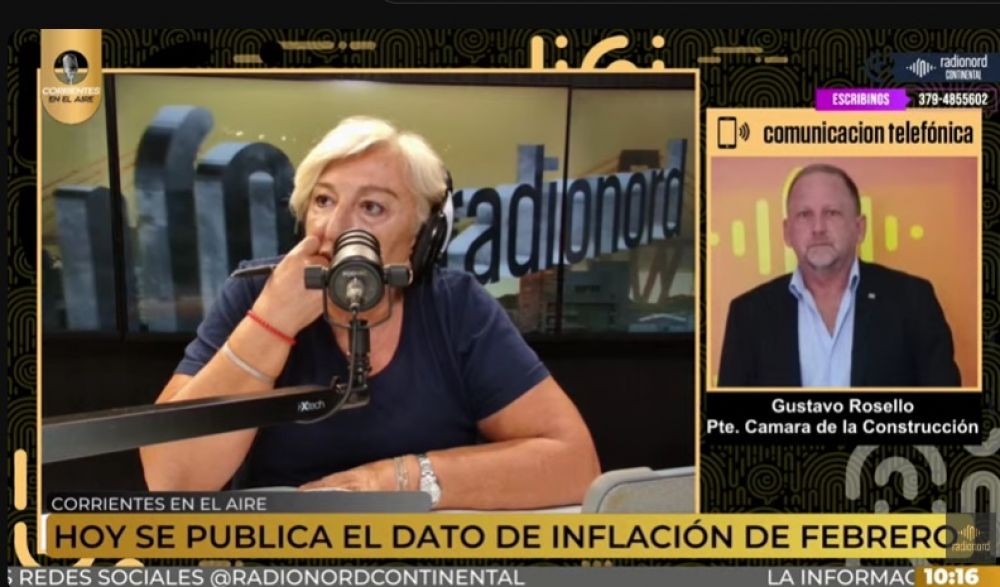 Fuerte caída del empleo en la construcción en Corrientes: advierten que solo quedan 1500 trabajadores activos