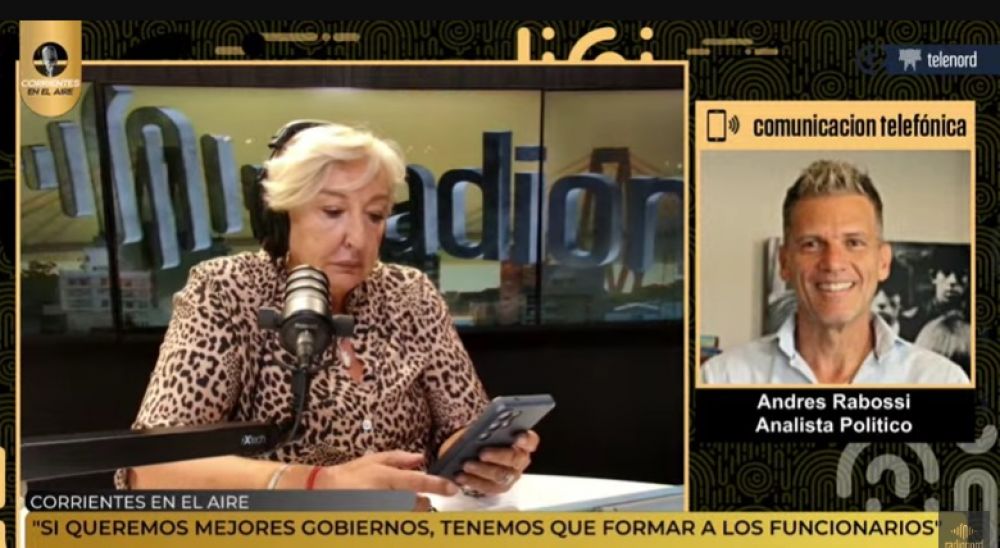 Andrés Rabossi desmintió versiones: “Es falso que vaya a presidir la Escuela de Gobierno de Corrientes”