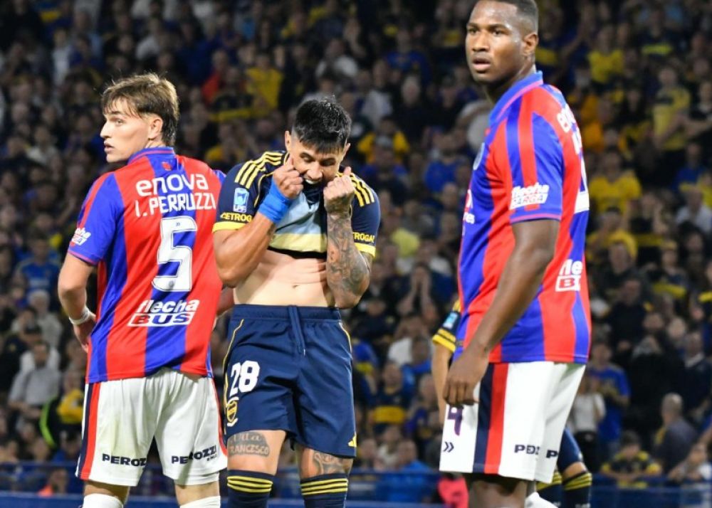 Boca empató con San Lorenzo y Claudio Úbeda se fue silbado
