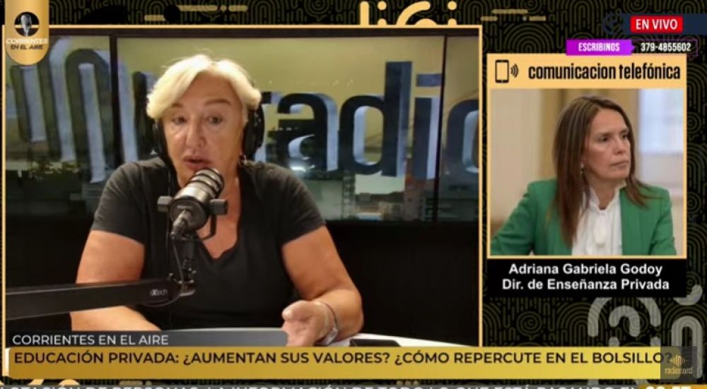 Godoy: “Los colegios con aporte estatal tienen un tope de cuota fijado por el Ministerio”
