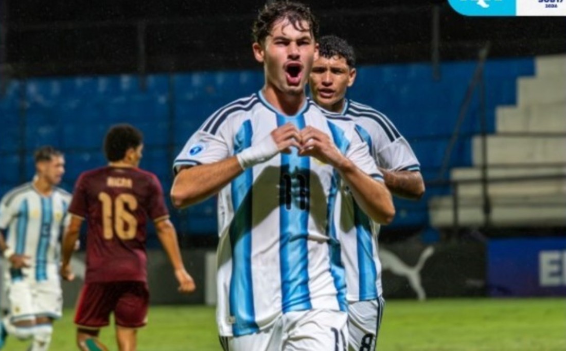 Otra victoria de Argentina en el Sudamericano Sub 17