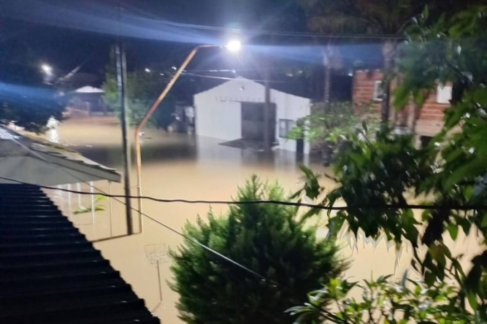 Temporal en Corrientes: Esquina es la localidad más afectada