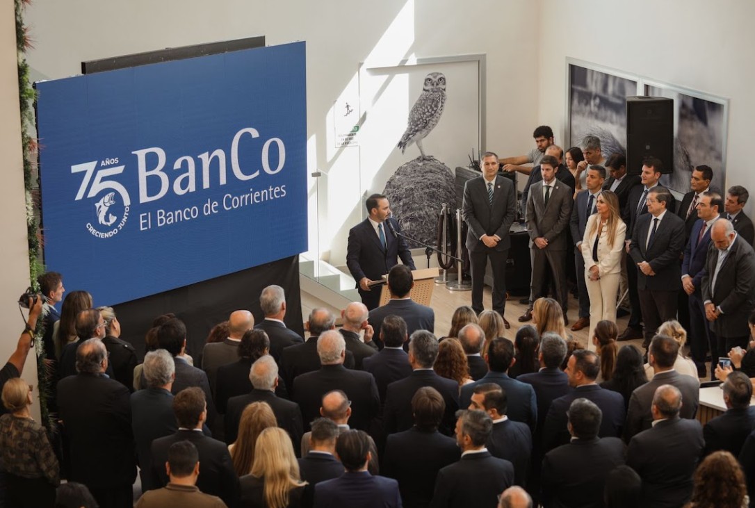 Se inauguró la refacción integral de la histórica Casa Matriz del Banco de Corrientes