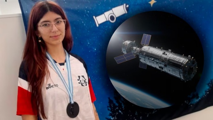 Tiene 18 años, es tucumana y viajará a la India a construir un satélite de exploración lunar