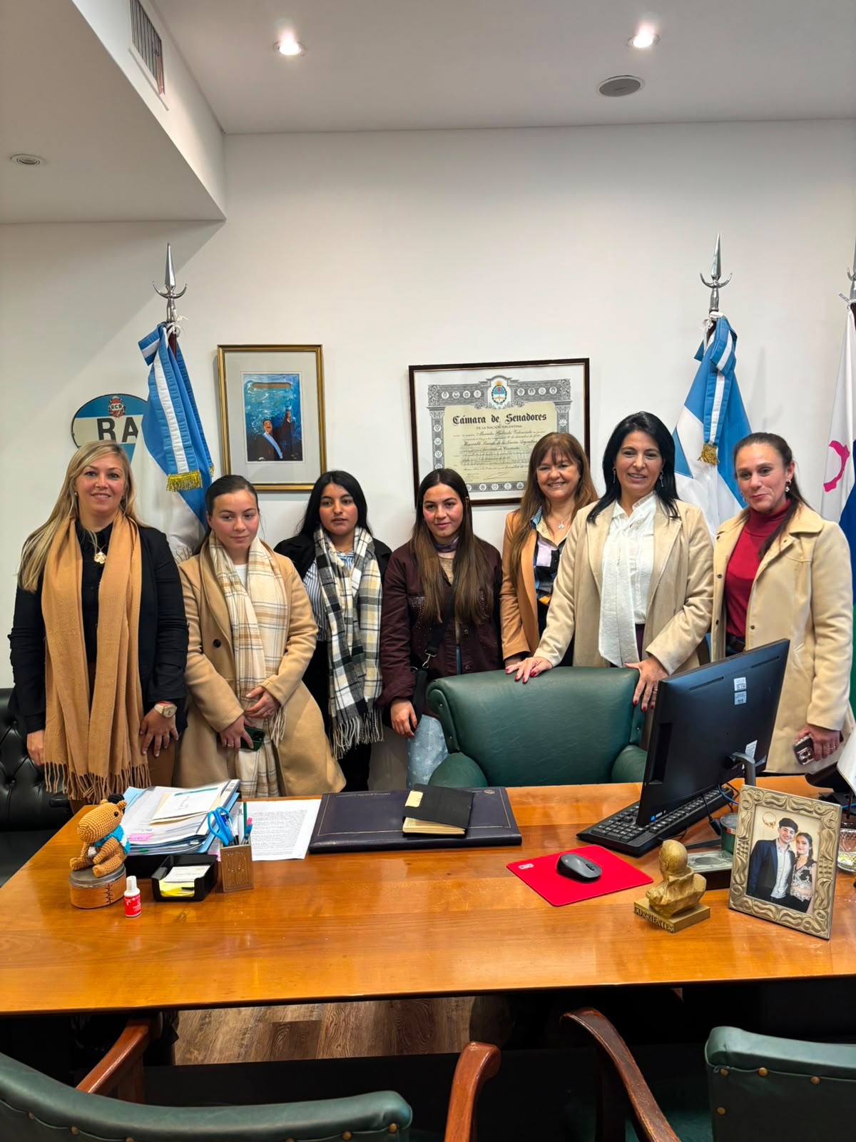 Alumnas curuzucuateñas vivieron una experiencia educativa en el Senado de la Nación 