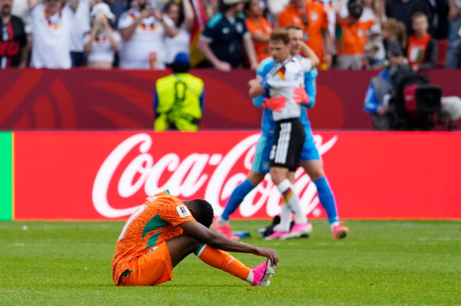 Alemania  le ganó a Costa de Marfil  y se clasificó a 16avos del Mundial 