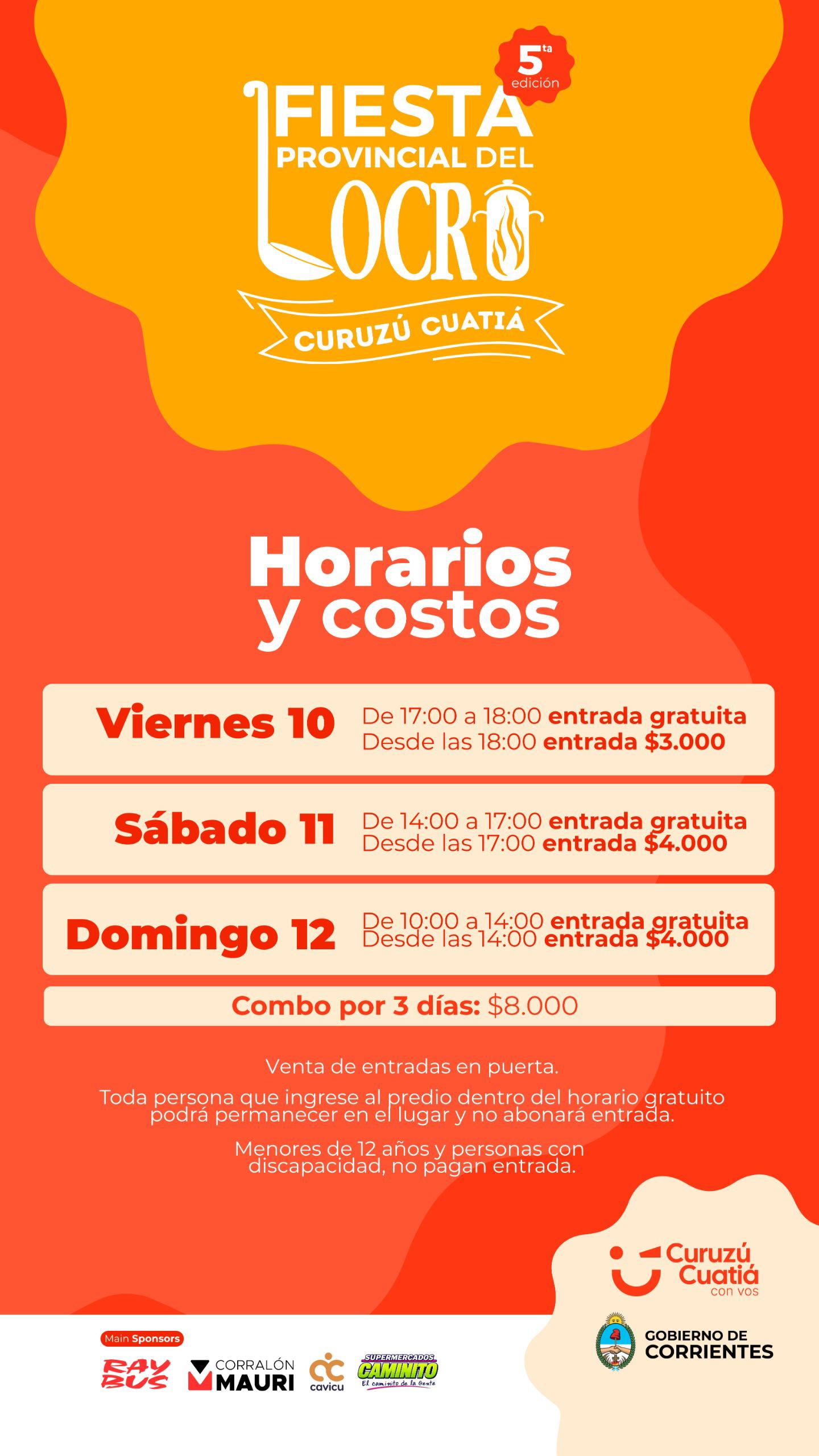 Fiesta Provincial del Locro: tres días de shows por solo $8.000