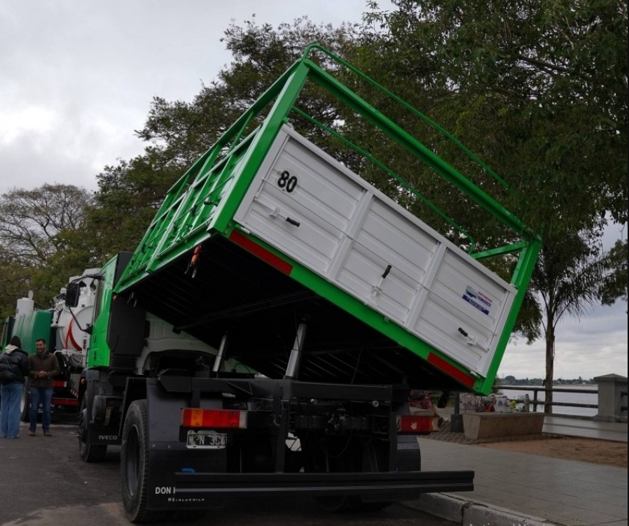 El Municipio incorpora un camión desobstructor ante "El Niño"