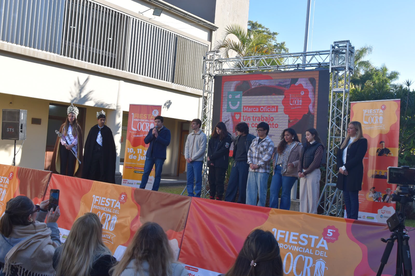 Estudiantes diseñaron la imagen de la Fiesta Provincial del Locro