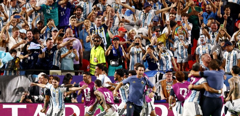 Argentina venció a Suiza en el suplementario y jugará las semifinales del Mundial ante Inglaterra