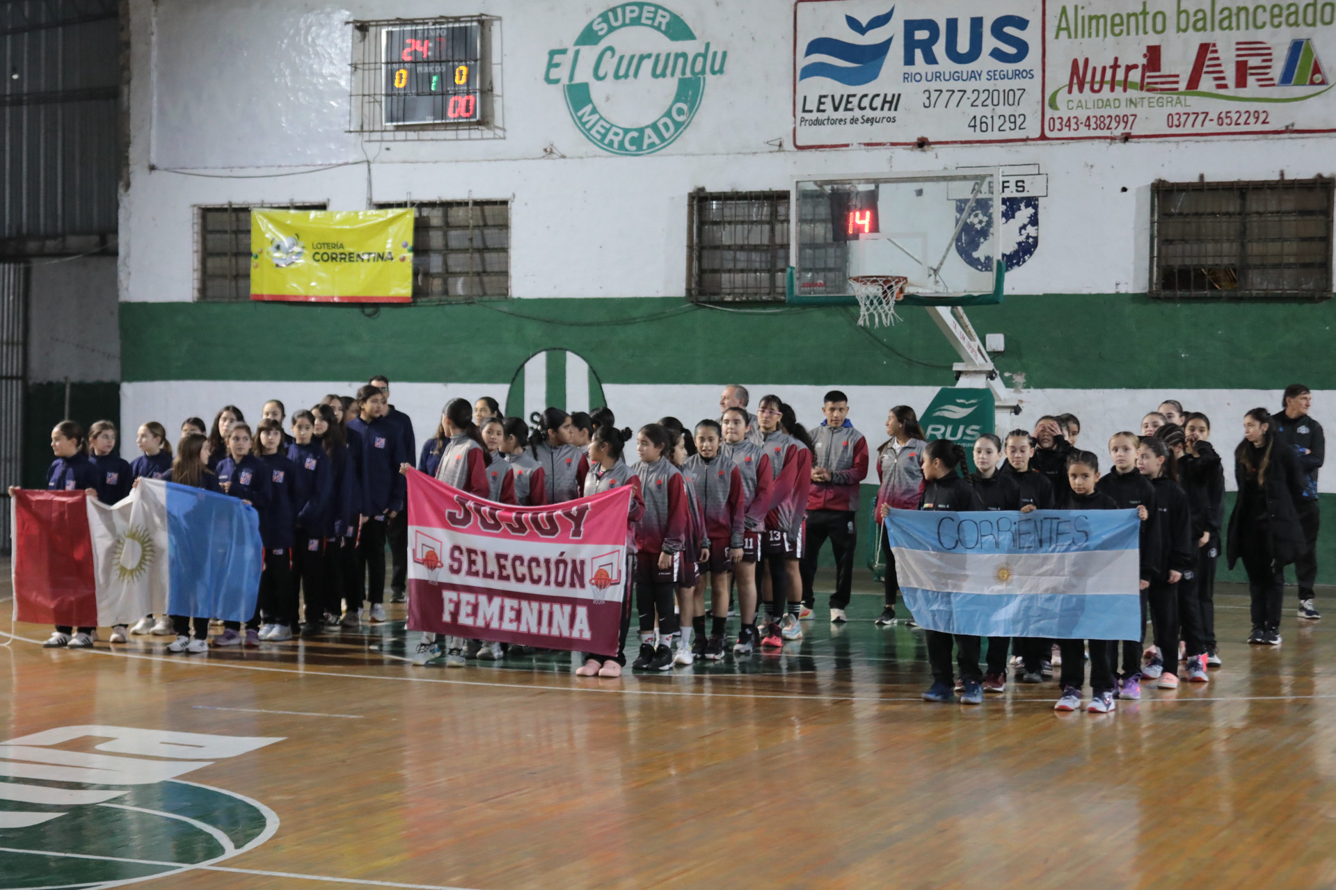 Corrientes debutó con una contundente victoria en la segunda fase del Argentino de Federaciones de Mini femenino