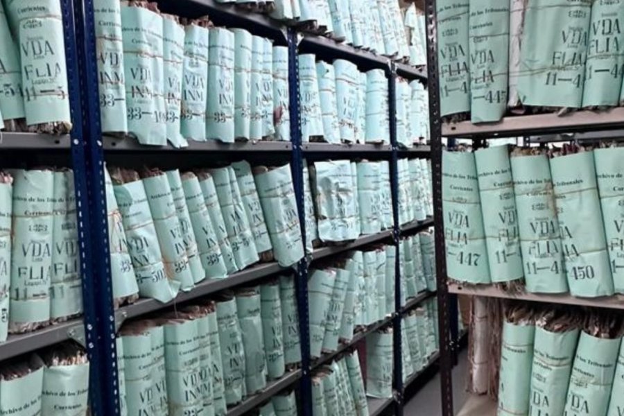 El Poder Judicial de Corrientes depuró y registró en forma digital más de 37 mil expedientes