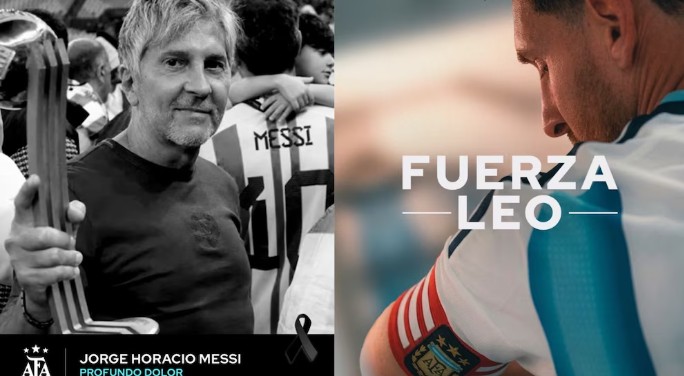 El mensaje de la selección argentina tras la muerte de Jorge Messi y la decisión que tomó la AFA