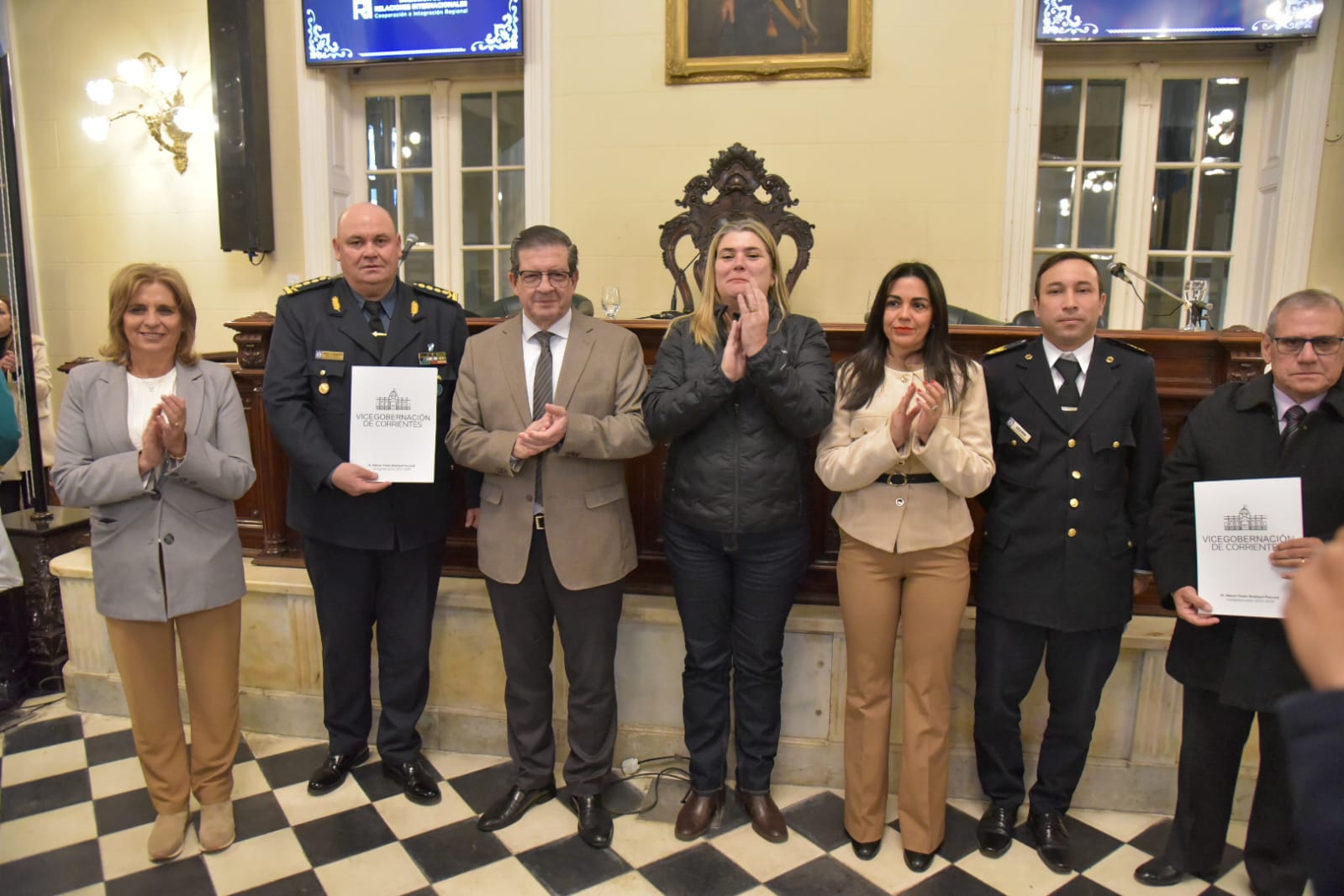 Braillard Poccard destacó la historia y vocación de servicio de la Policía de Corrientes